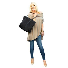 Load image into Gallery viewer, Suzanne Somers' 3Way Poncho - Mocha
