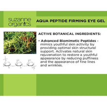 Load image into Gallery viewer, SUZANNE Organics Aqua Peptide Firming Eye Gel
